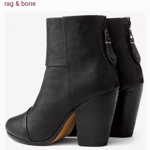 Rag & Bone black Newbury booties - Picture 2 of 11